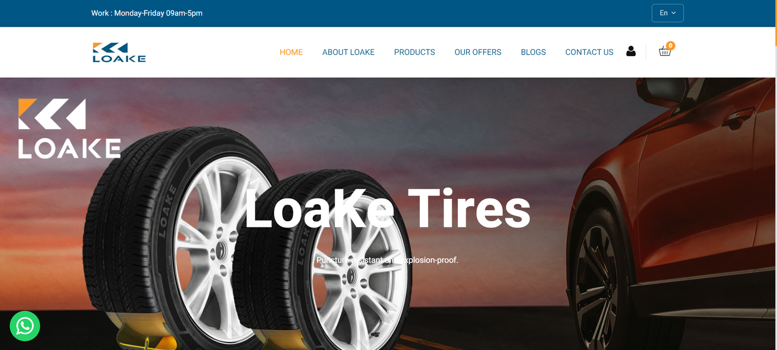 Loake Tire Ecommerce